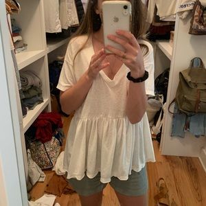 Urban Outfitters peplum top